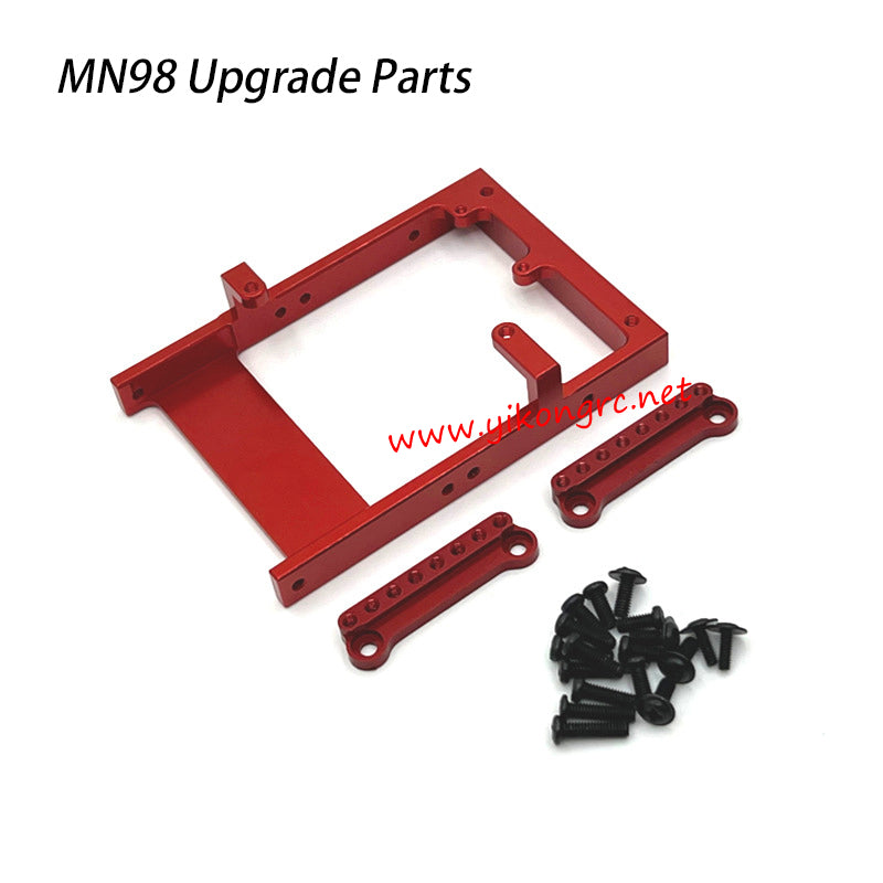 MN Model MN-98 Upgrades Machine Compartment Shock Absorber Bracket red