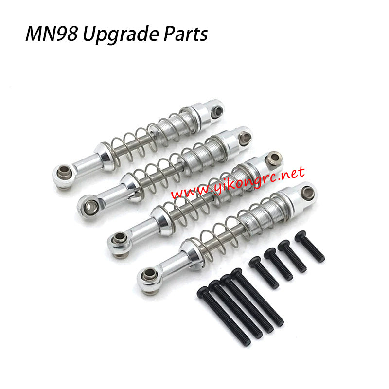 MN Model MN-98 Upgrades Metal Shock Absorber gray 4pcs