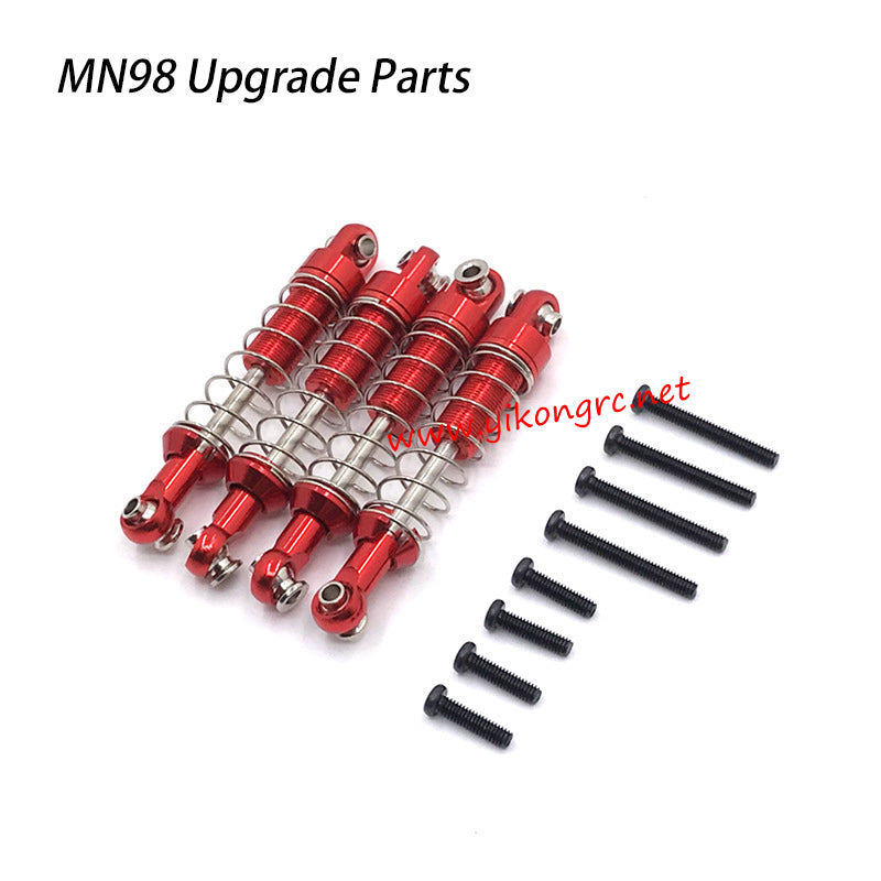 MN Model MN-98 Upgrades Metal Shock Absorber red