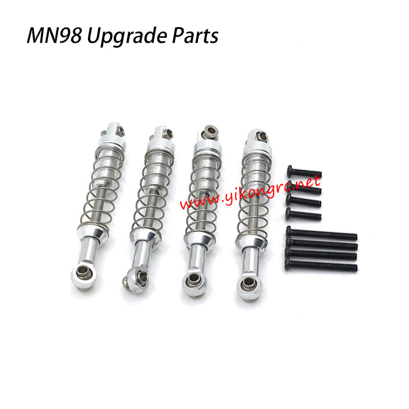 MN Model MN-98 Upgrades Metal Shock Absorber silver metal