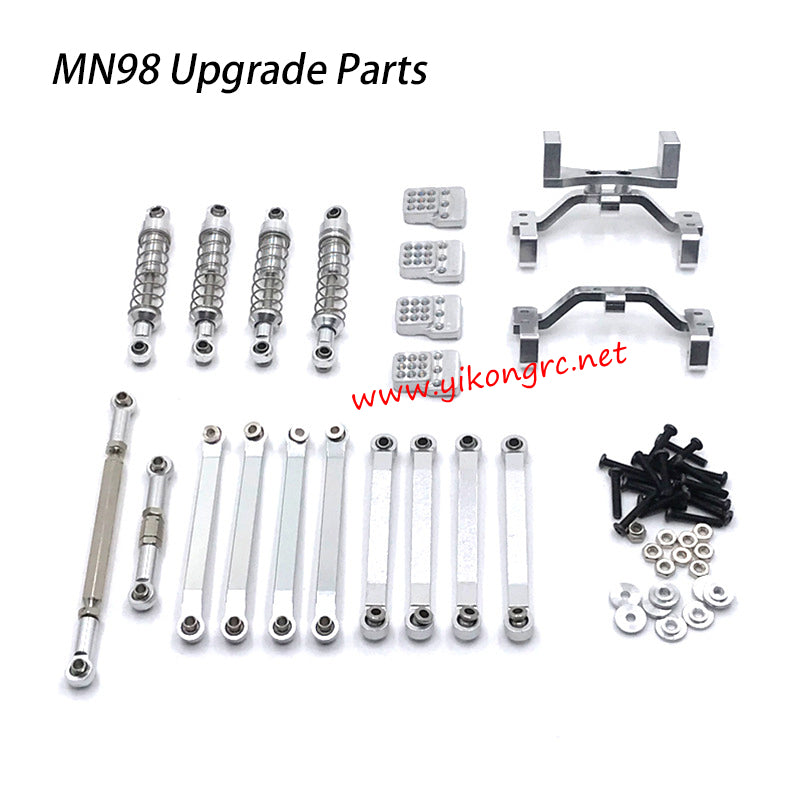 MN Model MN-98 Upgrades Modified Kit silver metal