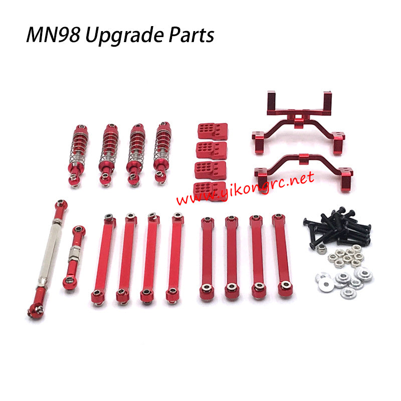 MN Model MN-98 Upgrades Modified Kit red metal