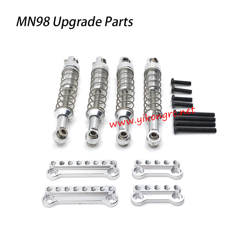 MN Model MN-98 Upgrades Shock absorber shock absorber bracket silver