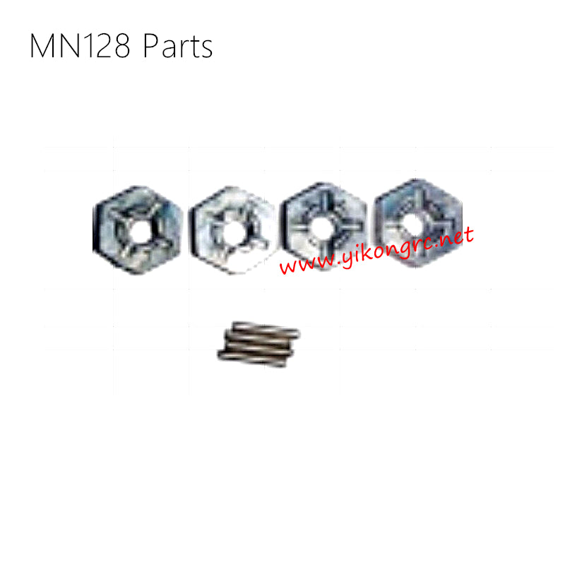 MN Model MN128 Parts Metal Hex Nuts