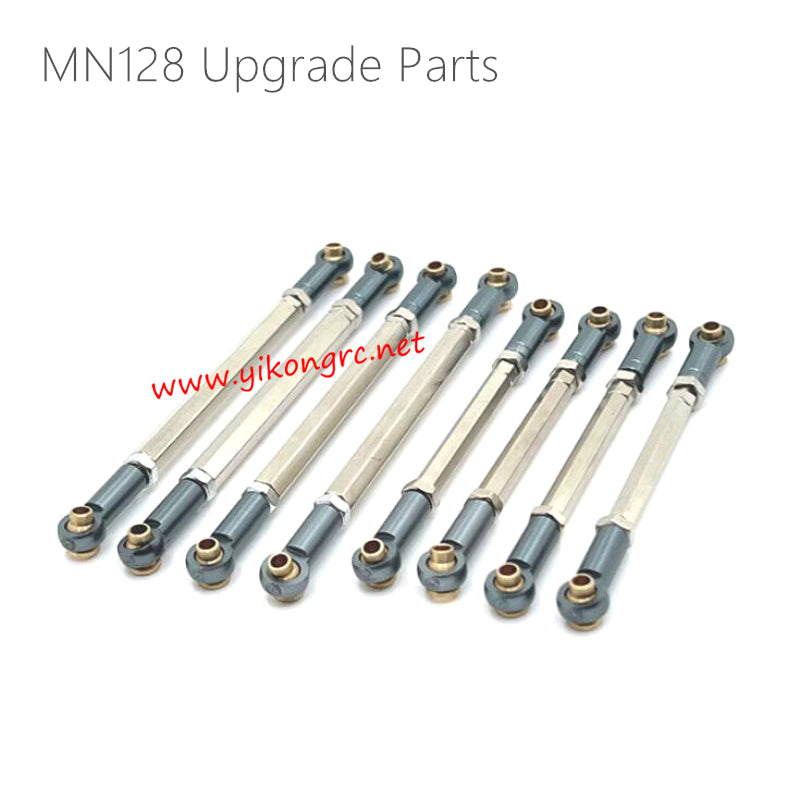 MN Model MN128 Upgrades Adjustable Chassis Link Rod gray
