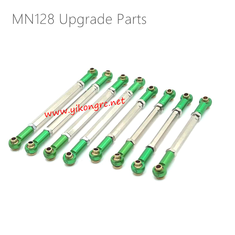 MN Model MN128 Upgrades Adjustable Chassis Link Rod green