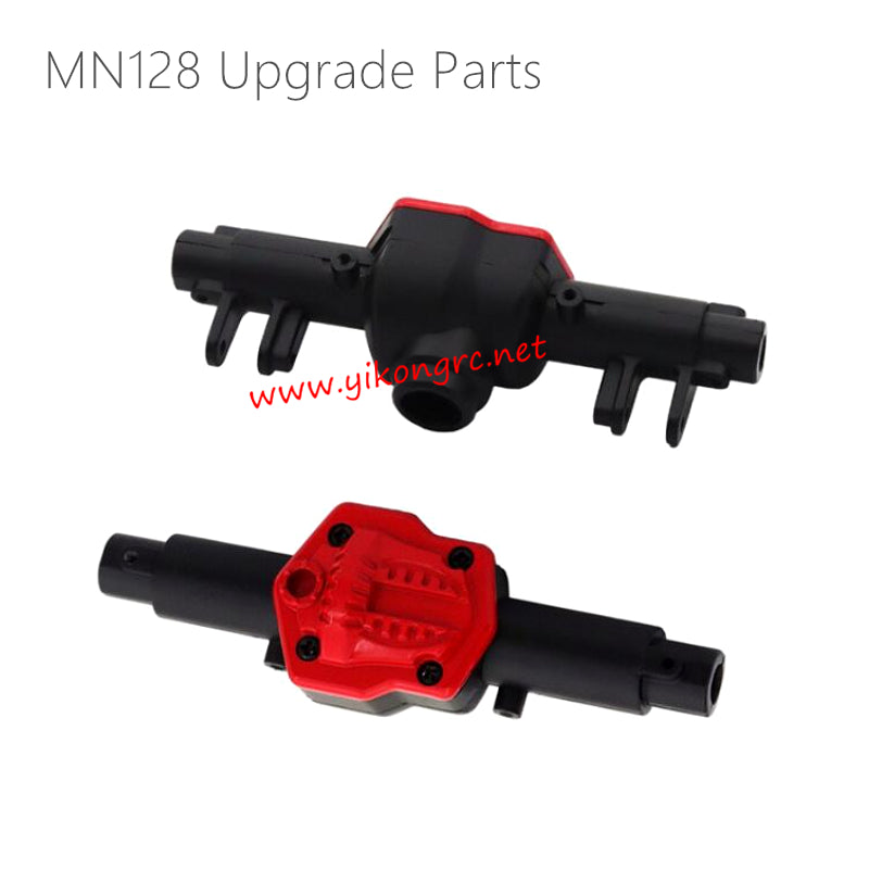 MN Model MN128 Upgrades Front and Rear Axle Assembly Shell black