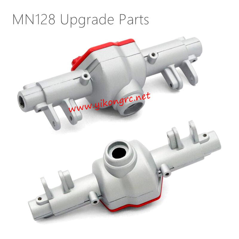 MN Model MN128 Upgrades Front and Rear Axle Assembly Shell silver