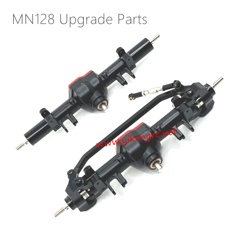 MN Model MN128 Upgrades Front and Rear Axles Assembly black black