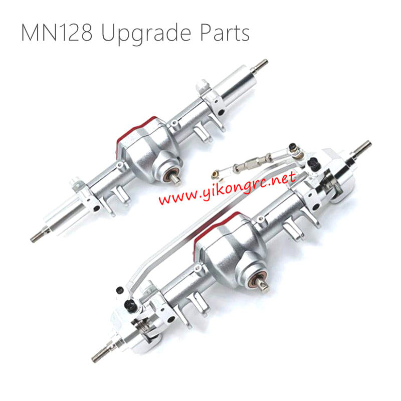 MN Model MN128 Upgrades Front and Rear Axles Assembly silver silver