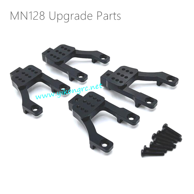 MN Model MN128 Upgrades Front and Rear Shock Absorber Bracket black