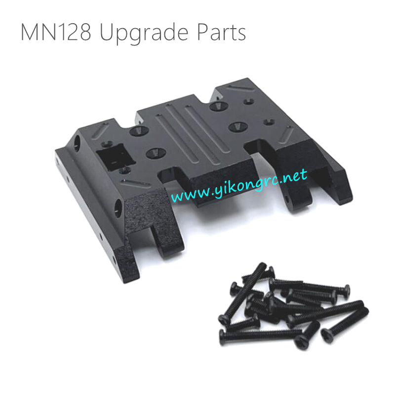 MN Model MN128 Upgrades Middle Gearbox Bottom Plate black