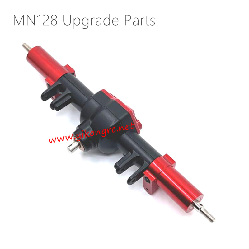 MN Model MN128 Upgrades Rear Axle Assembly red black