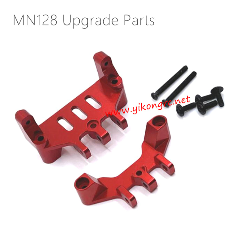 MN Model MN128 Upgrades Servo Seat, Front and Rear Tie Rod Seat red