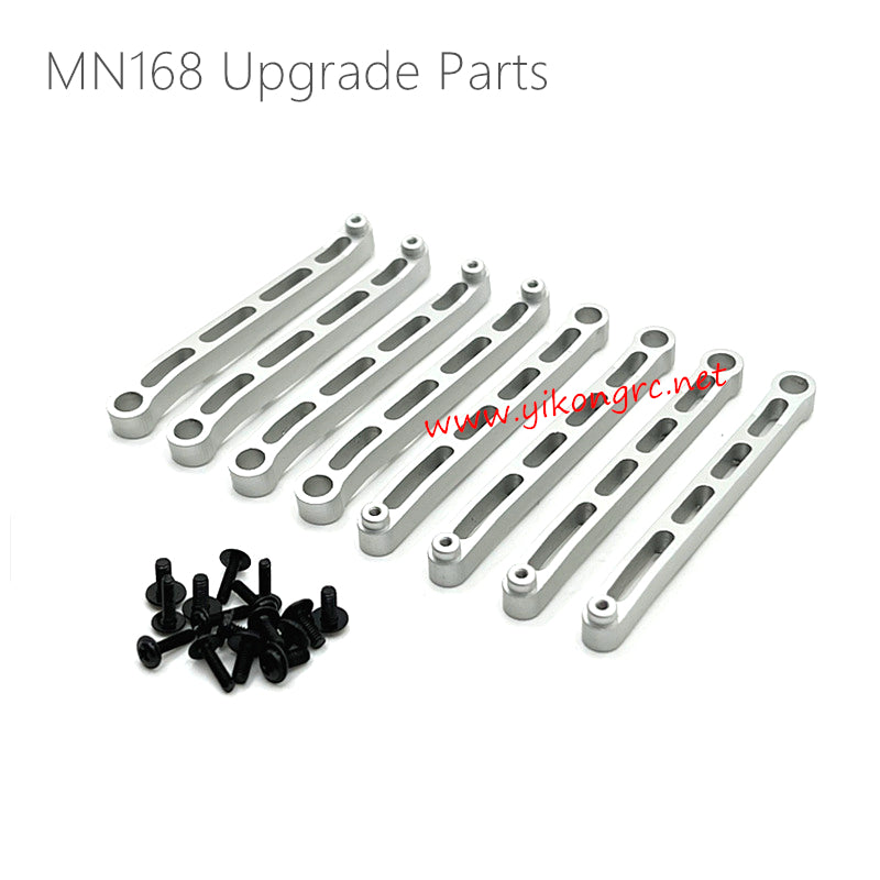 MN Model MN168 Upgrade Parts Fixed tie rods Silver