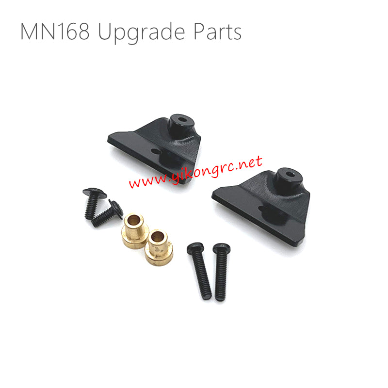 MN Model MN168 Upgrade Parts Front Shock mounts Black