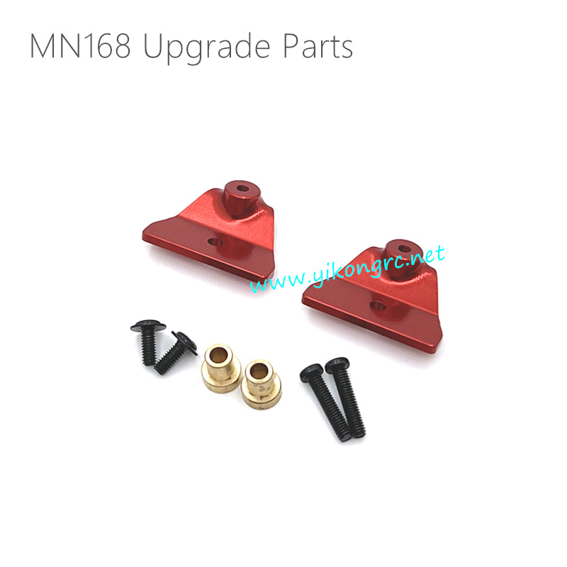 MN Model MN168 Upgrade Parts Front Shock mounts Red