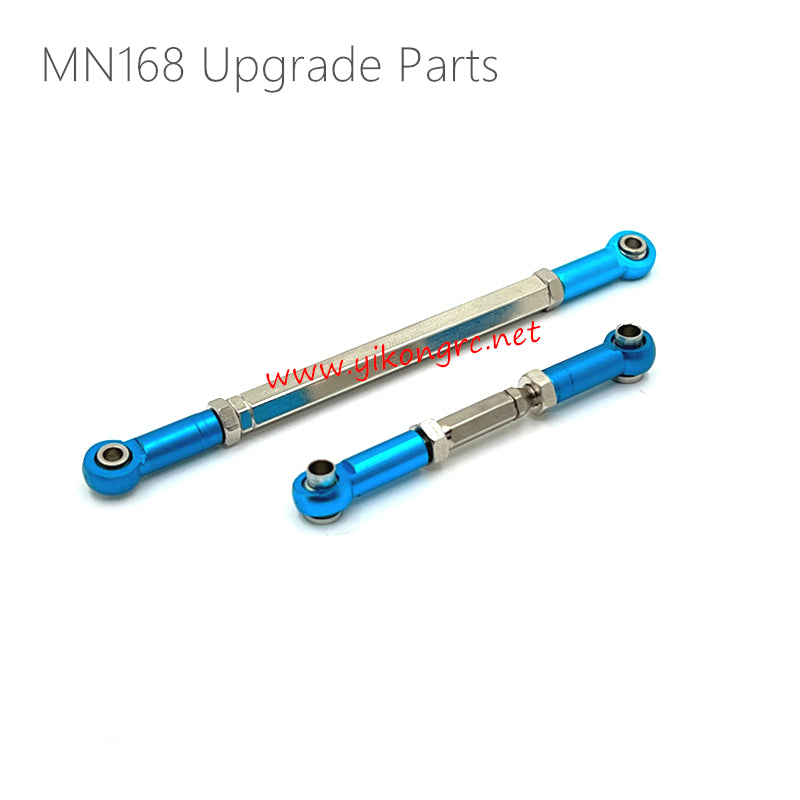 MN Model MN168 Upgrade Parts Front axle steering tie rod Blue