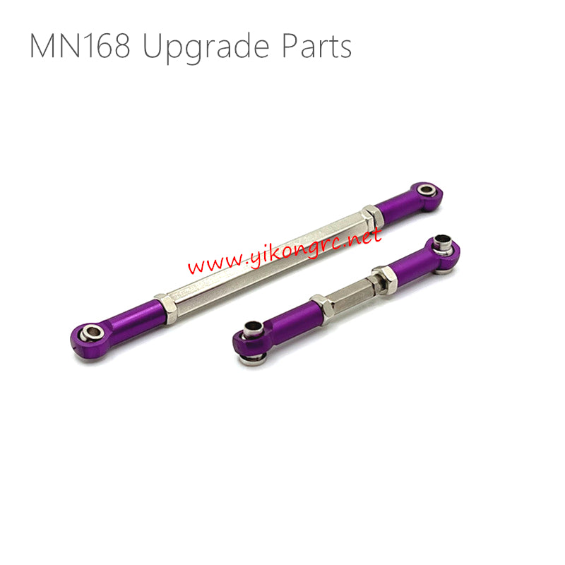 MN Model MN168 Upgrade Parts Front axle steering tie rod Purple