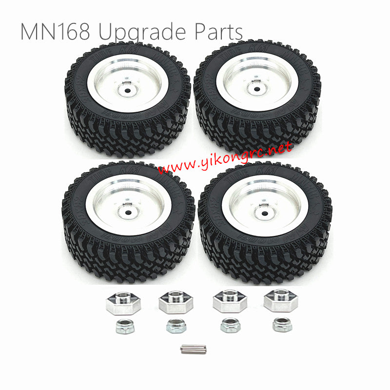 MN Model MN168 Upgrades Metal wheel hub tire and Hexagonal connector