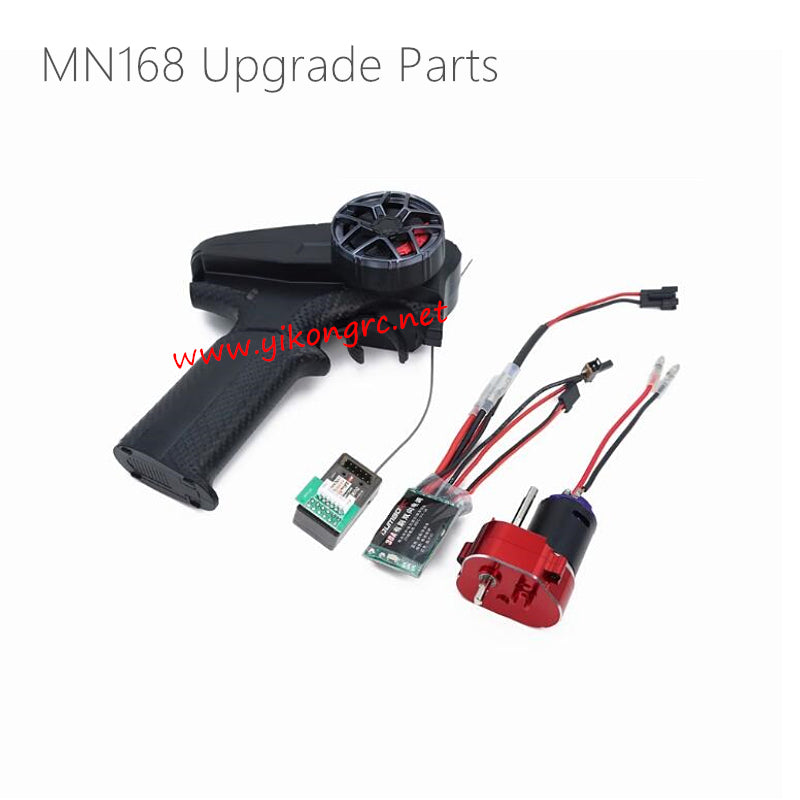 MN Model MN168 Upgrades X6PM, X6DC, Light Assembly, ESC, Motor Kit black