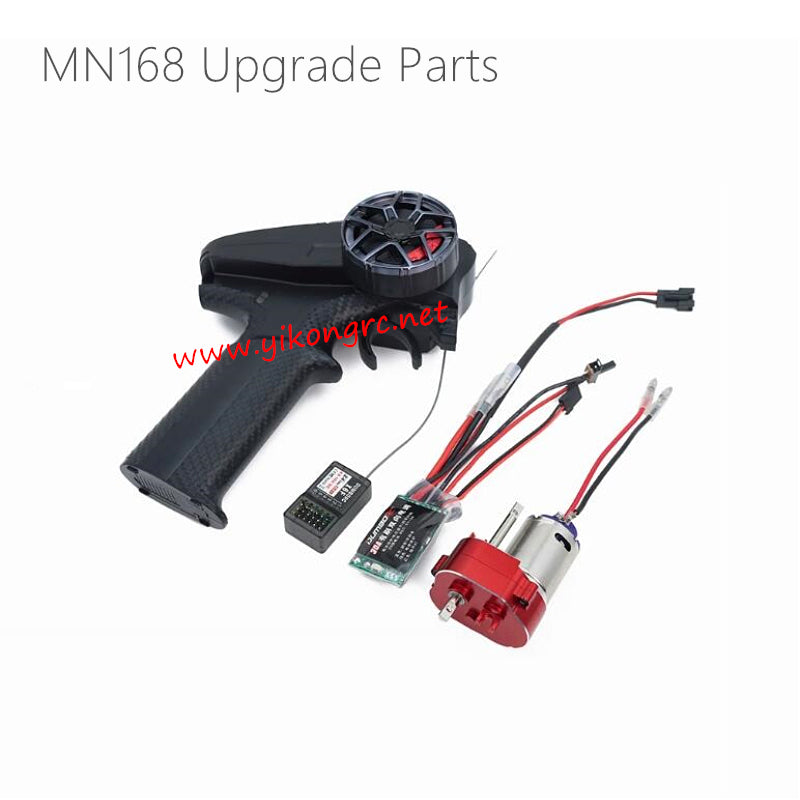 MN Model MN168 Upgrades X6PM X6F ESC and 370 Motor Kit silver