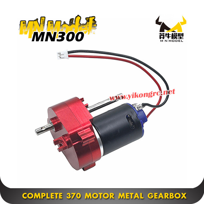 MN Model MN300 RC Car Upgrade Parts Complete 370 Motor Metal Gearbox