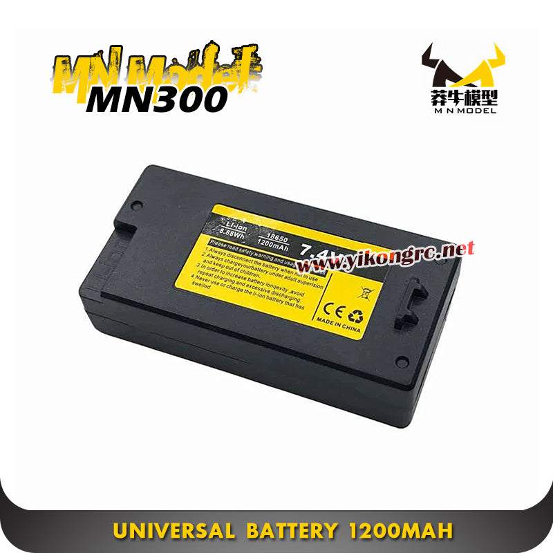 MN Model MN300 RC Crawler Parts 1200mAh Battery