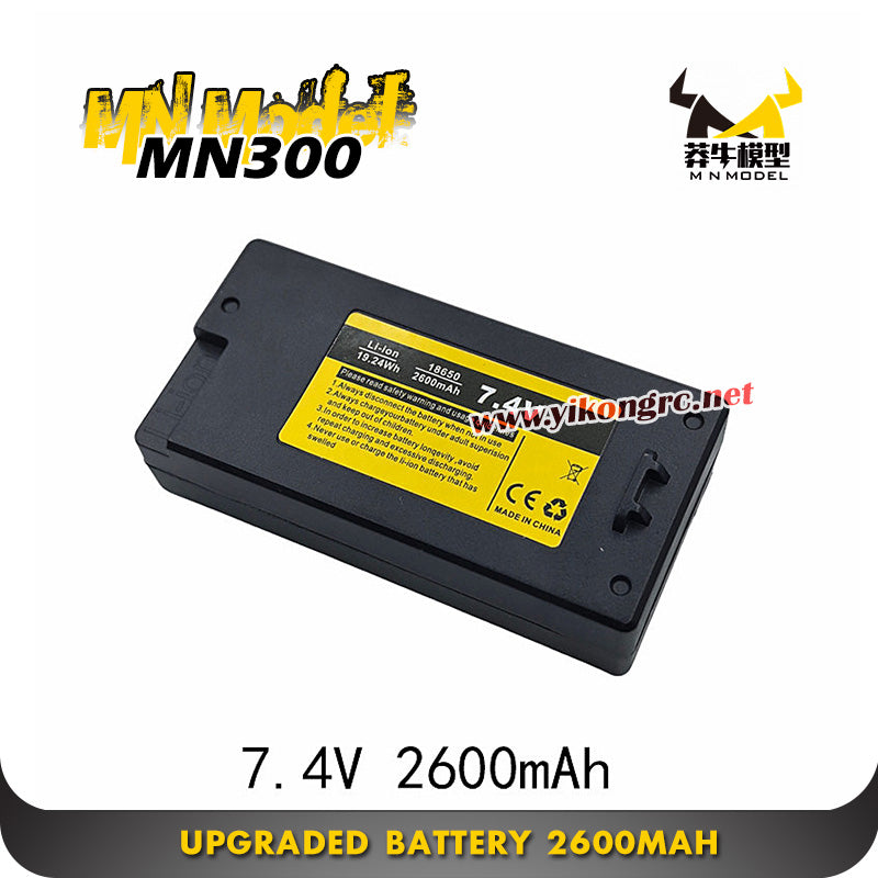 MN Model MN300 RC Crawler Parts Upgraded 2600mAh Battery