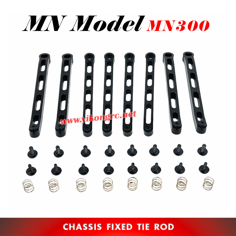 MN Model MN300 RC Crawler Upgrade Parts Chassis Fixed Tie Rod black