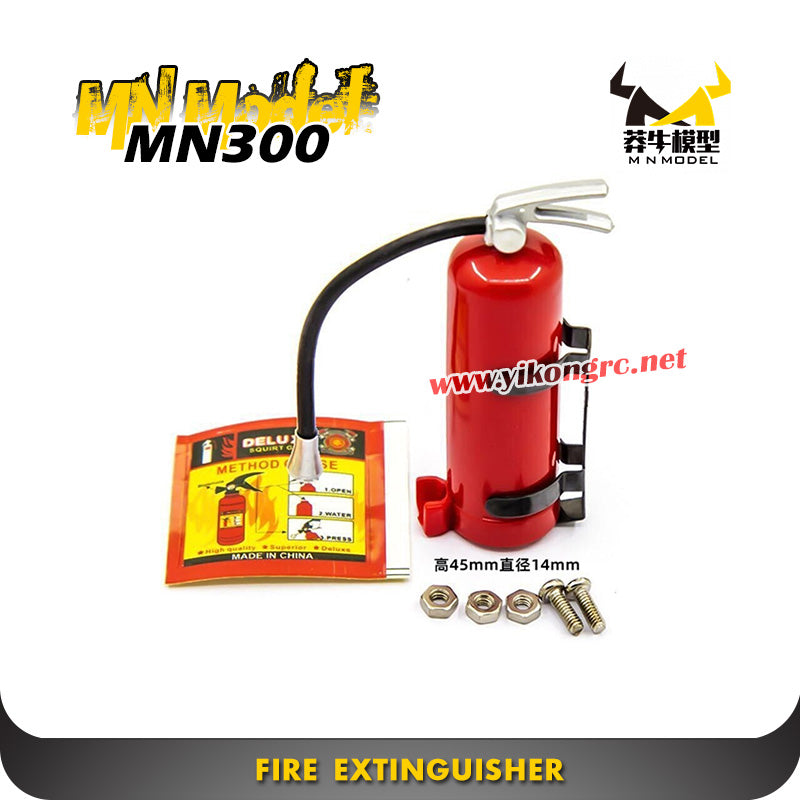 MN Model MN300 RC Crawler Upgrade Parts Fire Extinguisher