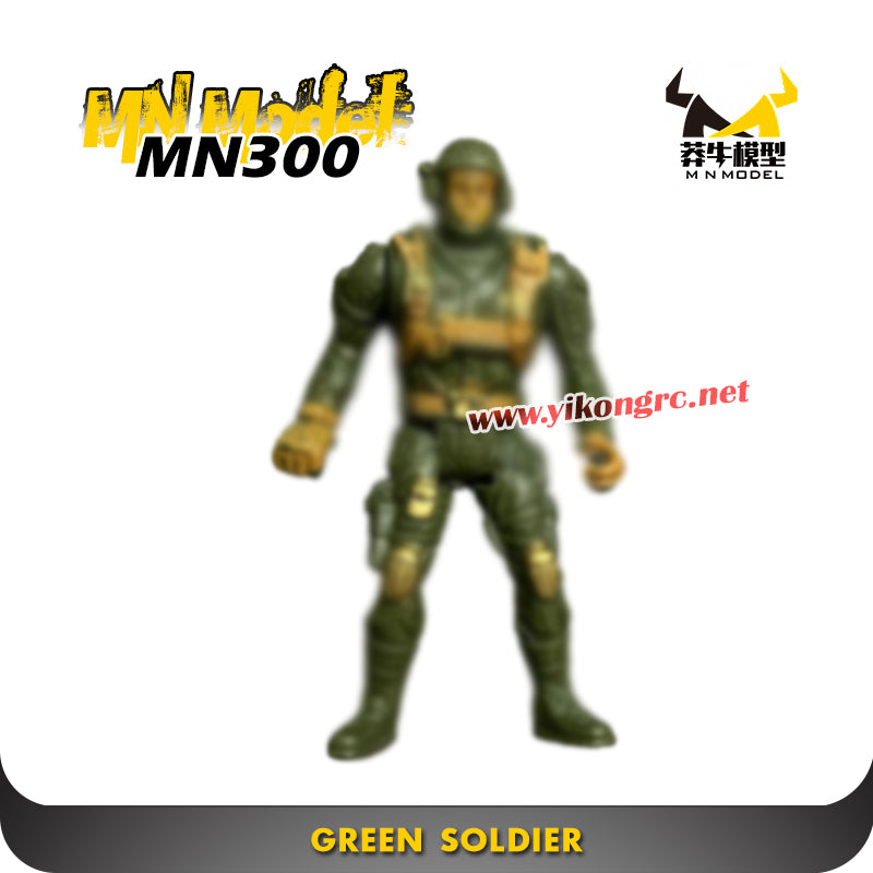 MN Model MN300 RC Crawler Upgrade Parts Soldier green