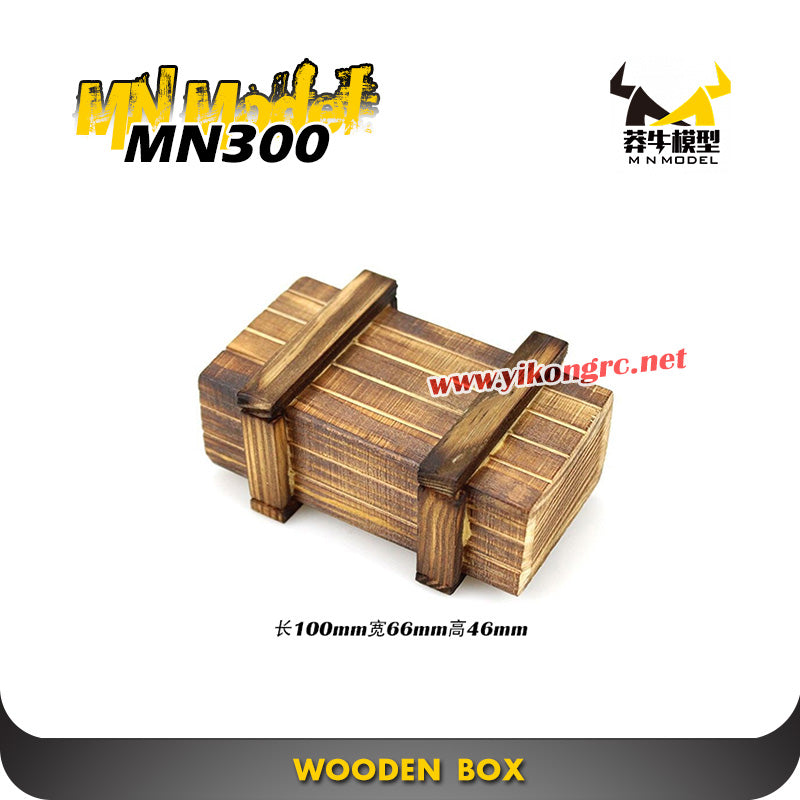 MN Model MN300 RC Crawler Upgrade Parts Wooden Box