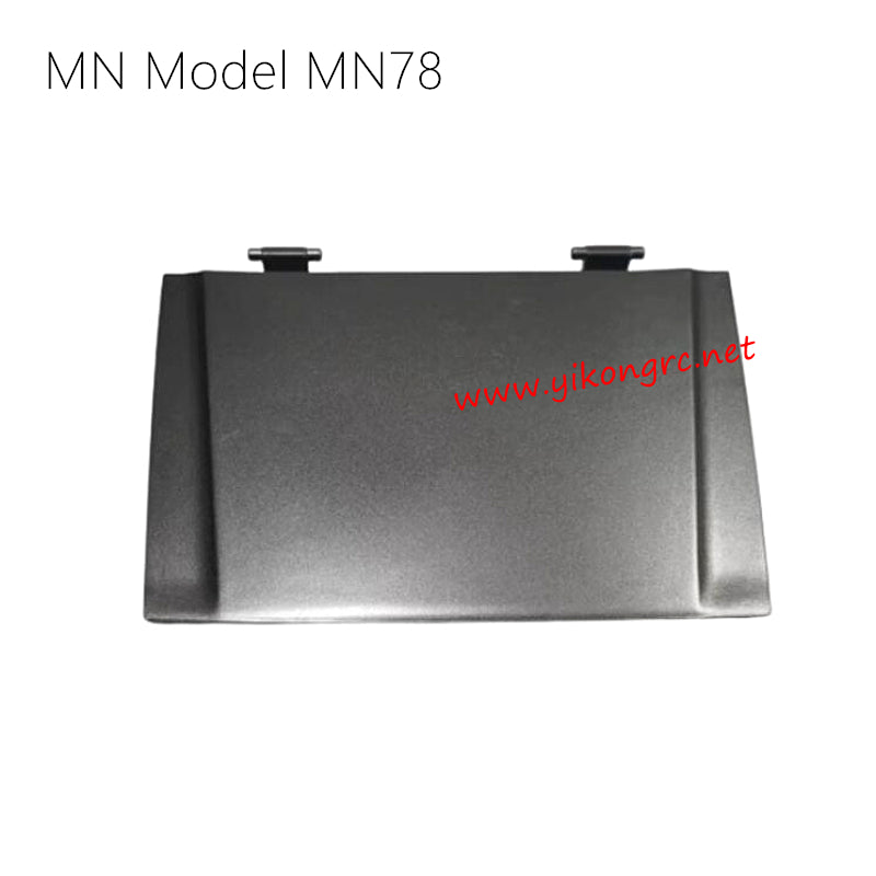 MN Model MN78 RC Crawler Parts Bonnet gray