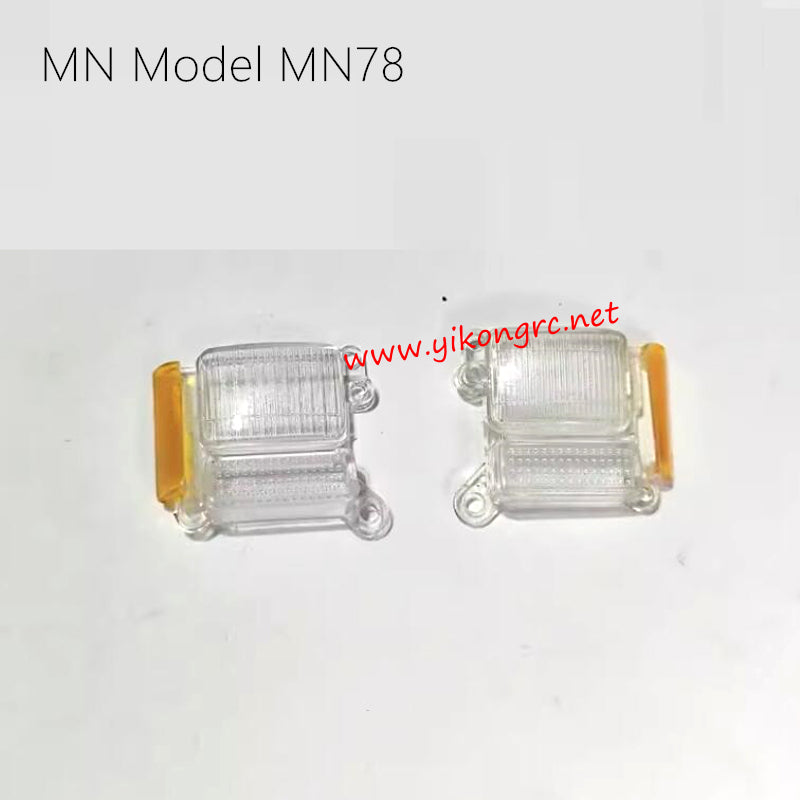 MN Model MN78 RC Crawler Parts Front LED Cover