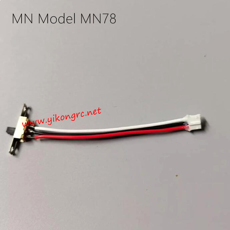 MN Model MN78 RC Crawler Parts Power Switch G2