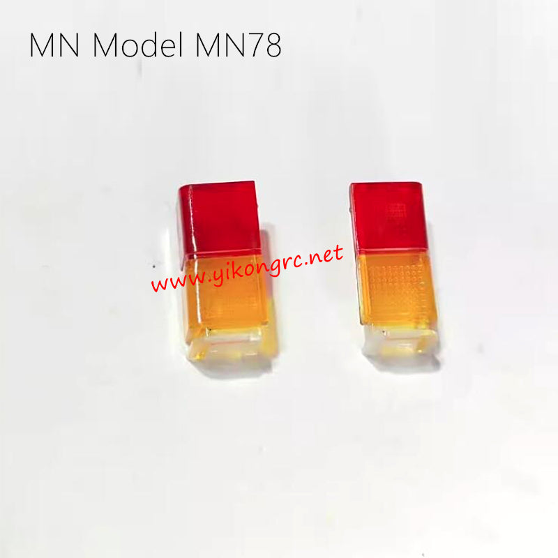 MN Model MN78 RC Crawler Parts Rear LED Cover