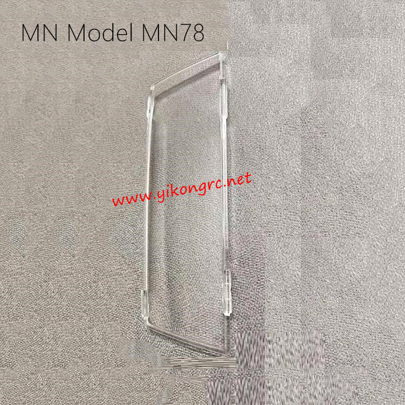 MN Model MN78 RC Crawler Parts Rear Windshield
