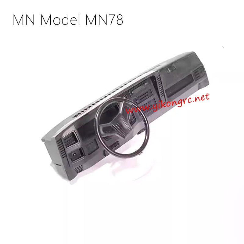 MN Model MN78 RC Truck Parts Steering wheel Control Console
