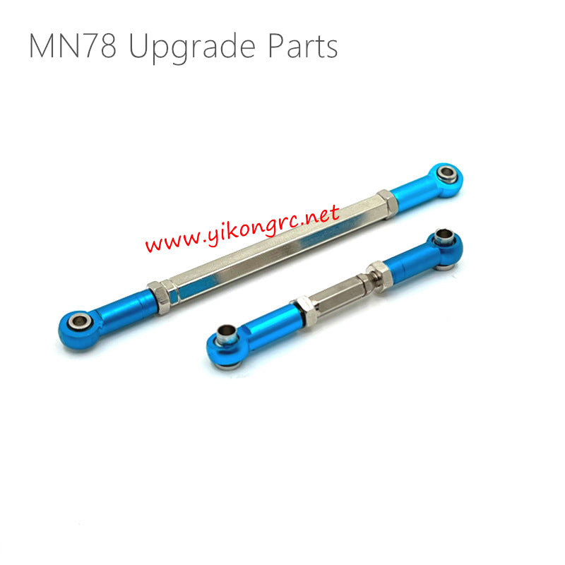 MN Model MN78 Upgrade Parts Front Axle Steering Tie Rod blue