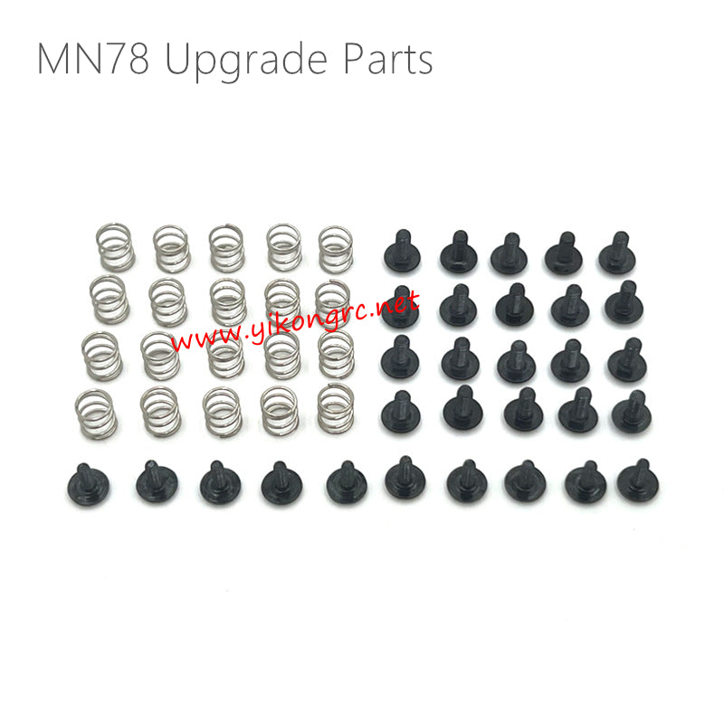 MN Model MN78 Upgrade Parts Springs (for Improving Tie Rod Clearance) front