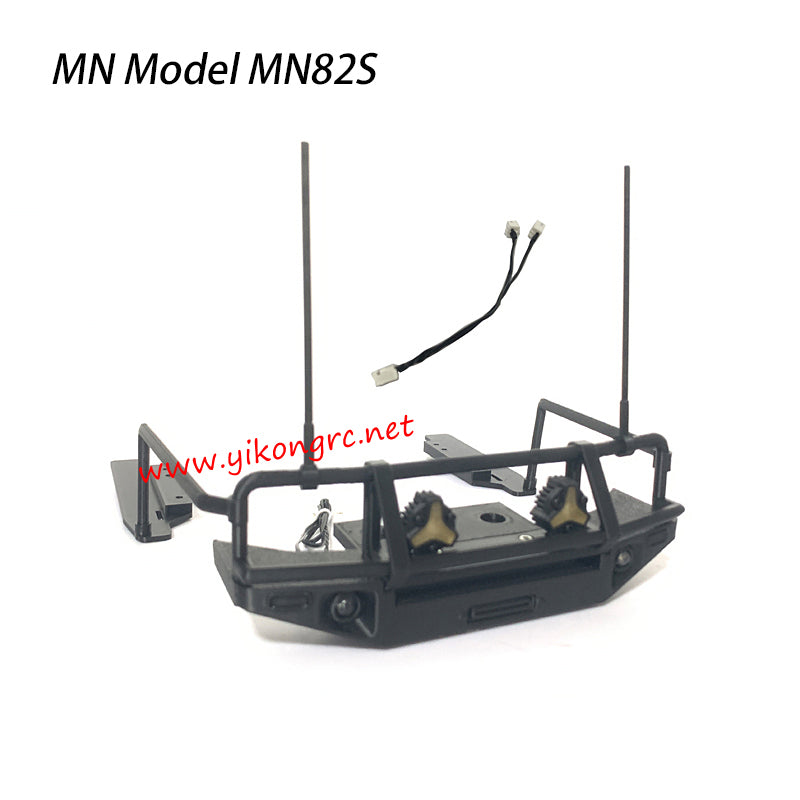 MN Model MN82S Parts Bull Bar with Fog Lights and Spotlights