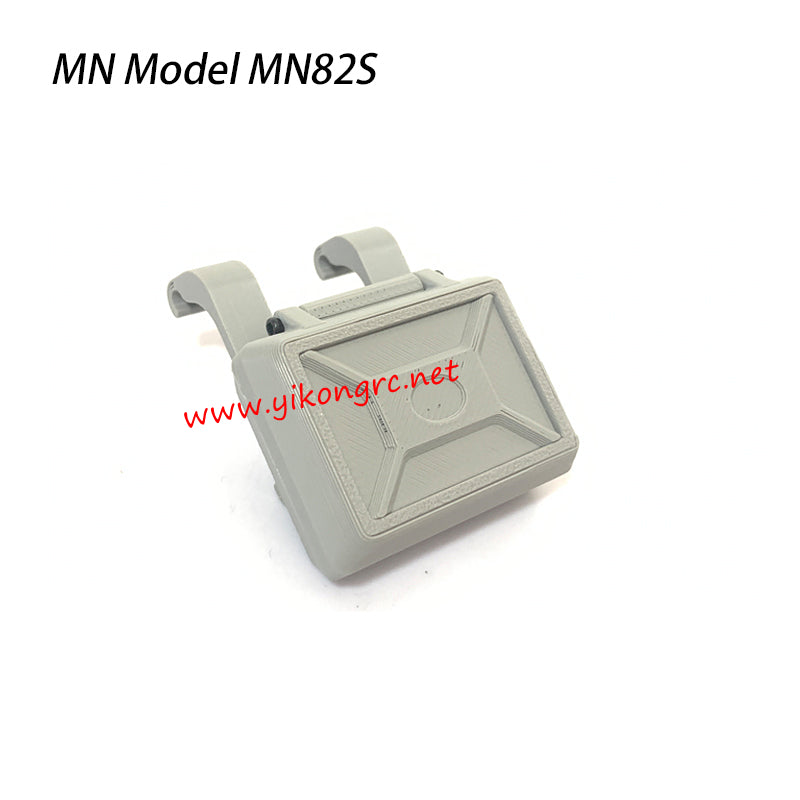 MN Model MN82S Parts Side-mounted box (openable) gray
