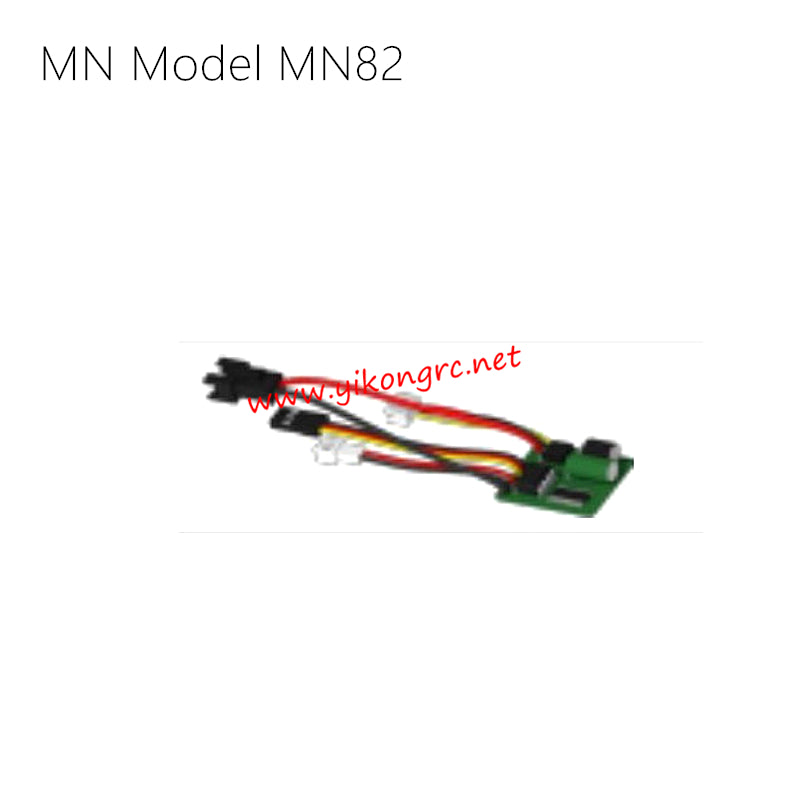 MN Model MN82 RC Truck Parts 7A ESC Black