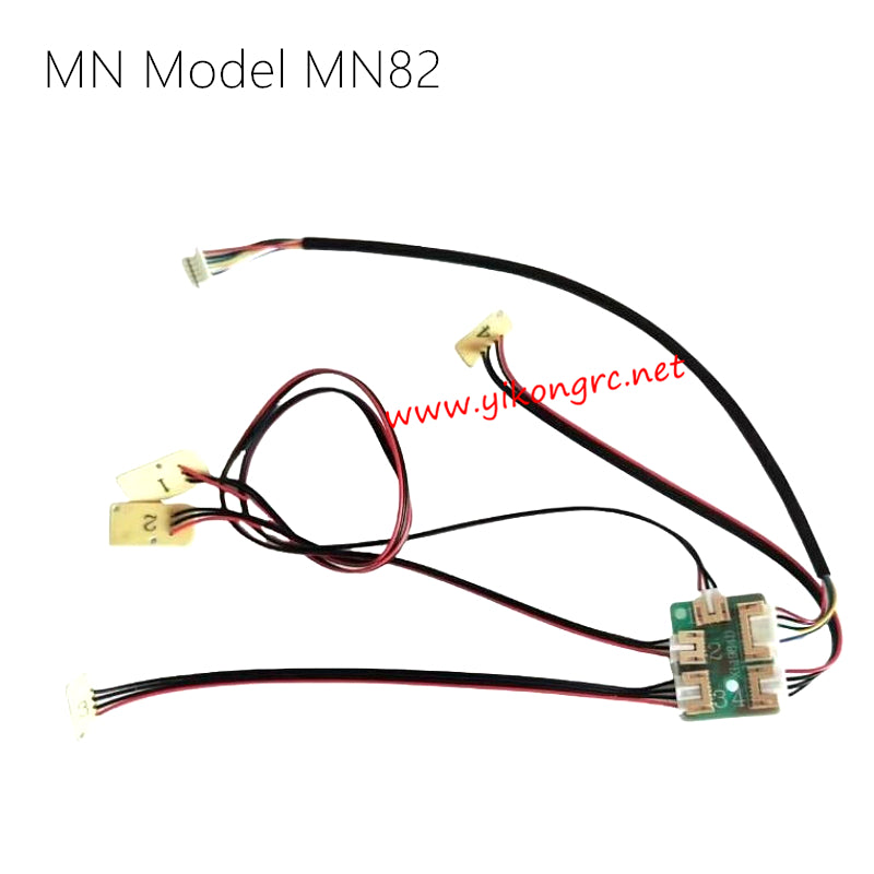 MN Model MN82 RC Truck Parts Led Light Assembly 82A-02