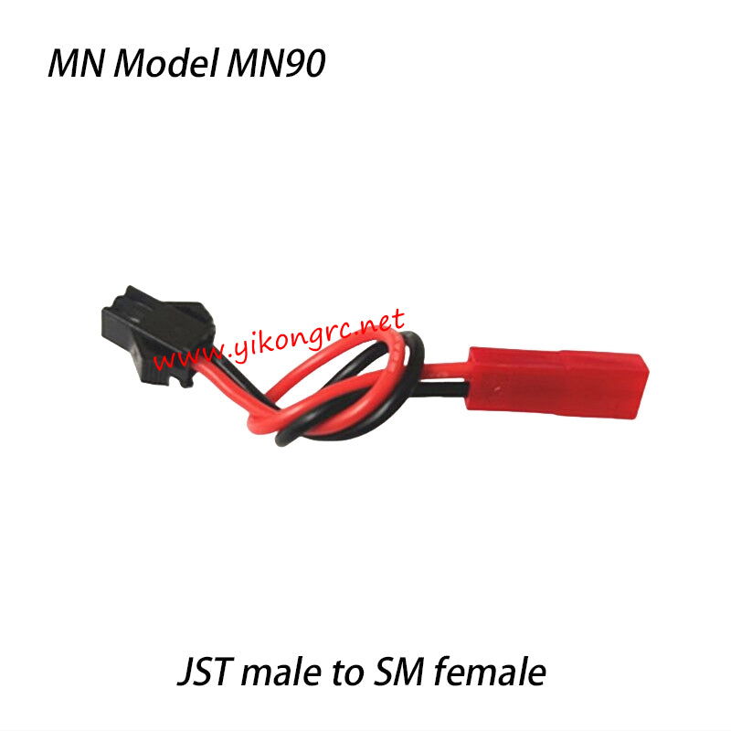 MN Model MN90 Parts  Adapter cable 1 (JST male to SM female)