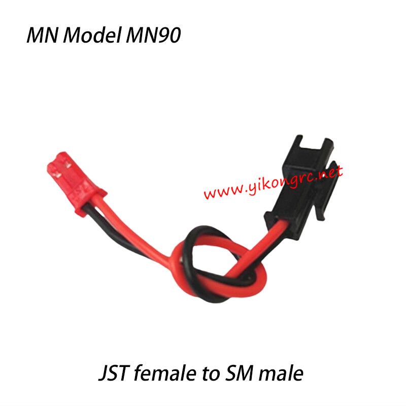 MN Model MN90 Parts  Adapter cable 2 (JST female to SM male)
