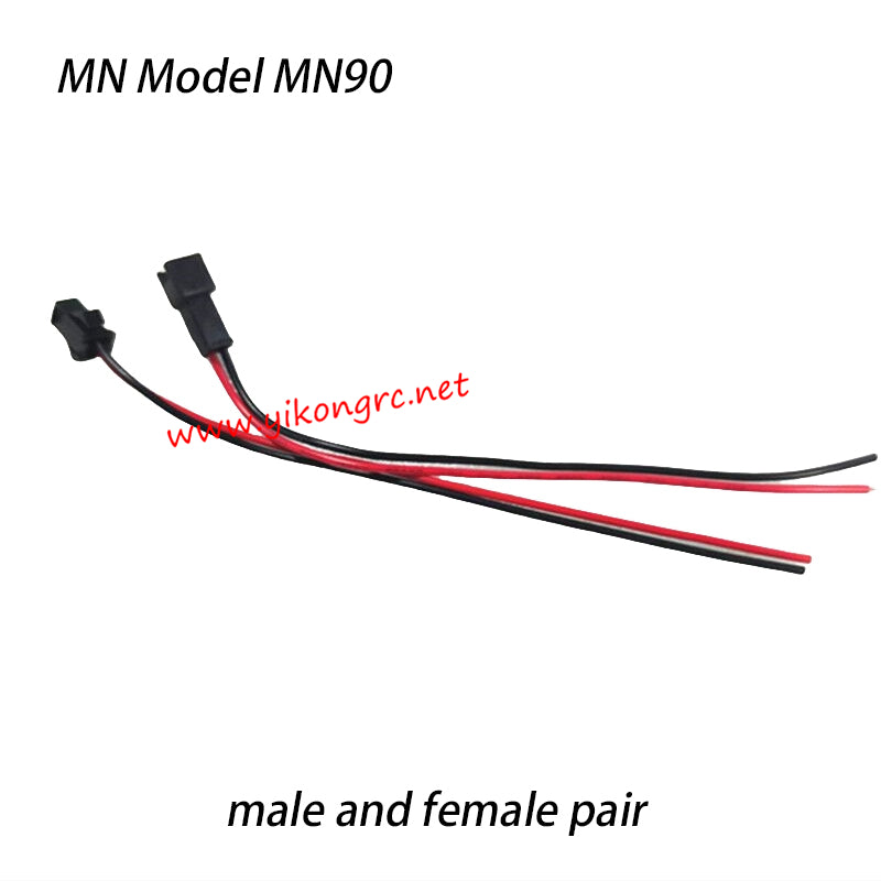 MN Model MN90 Parts SM plugs (male and female pair)
