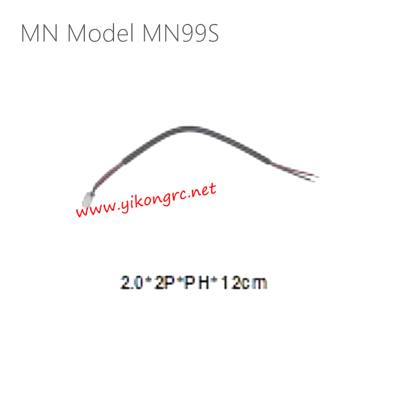 MN Model MN99S RC Crawler Parts Motor Wire 12cm