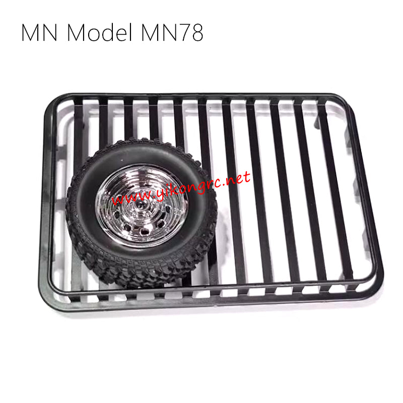 MN Model MN 78 Parts Luggage rack with Spare Tire